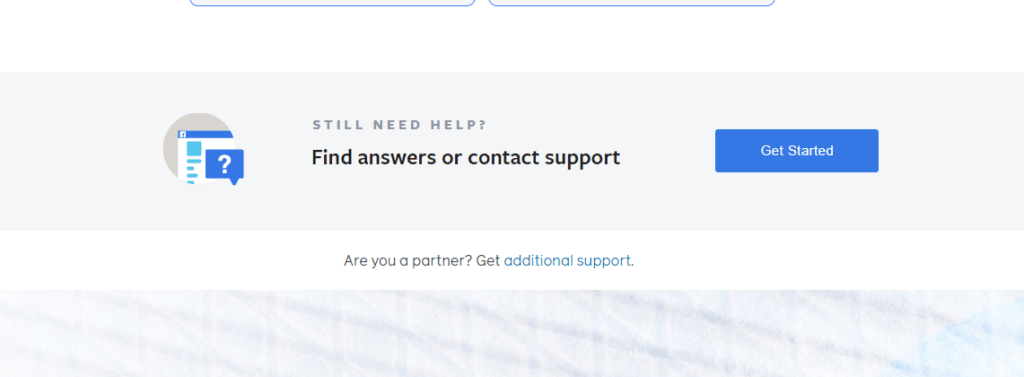 contact support at Facebook business help center