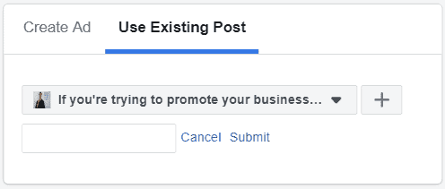 Enter Post ID - Use Existing Image